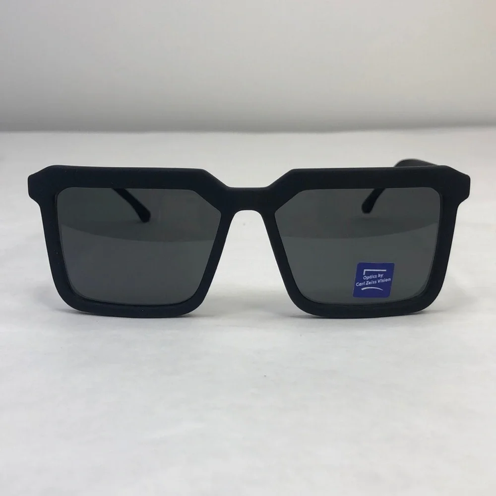 KOMONO Sunglasses Benicio CZ Black Rubber Sunglasses (NEW) 🕶